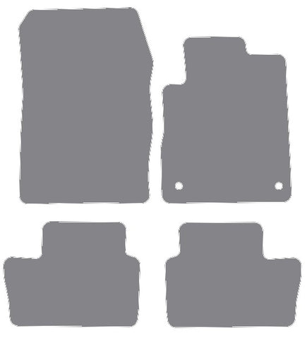 Nissan Juke 2019 onwards Grey Premium Carpet Tailored Car Mats NV HITECH