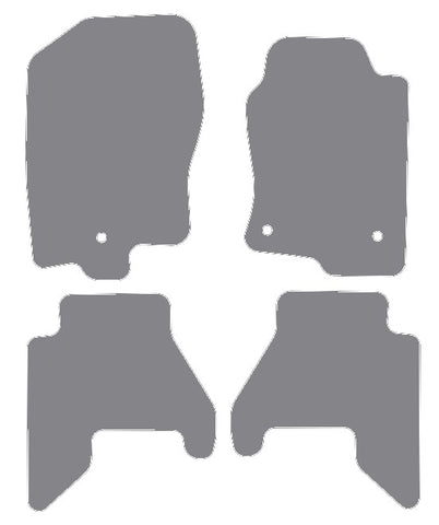 Nissan Pathfinder R52 5 Seater 2012-2021 Grey Premium Carpet Tailored Car Mats NV HITECH