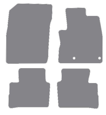 Nissan Qashqai 2021 onwards Grey Premium Carpet Tailored Car Mats NV HITECH