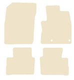 Nissan Qashqai 2021 onwards Beige Luxury Velour Tailored Carpet Car Mats NV HITECH