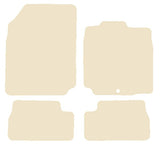 Nissan Micra Mk3 Facelift K12C (With Oem Fixing) 2008-2010 Beige Luxury Velour Tailored Carpet Car Mats NV HITECH