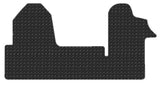 Nissan Interstar 1Pce Front 2022 onwards Chequered Rubber Tailored Van Mats HITECH