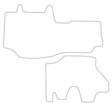 Nissan Cabstar 2009 onwards Tailored VS TPE Rubber Van Mats