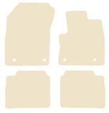 Nissan X-trail 2022 onwards Beige Luxury Velour Tailored Carpet Car Mats NV HITECH