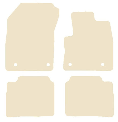 Nissan X-trail 2022 onwards Beige Luxury Velour Tailored Carpet Car Mats NV HITECH