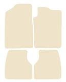 Peugeot 405 1988-1995 Beige Luxury Velour Tailored Car Mats NV HITECH
