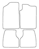 Peugeot 405 1988-1995 Tailored VS Rubber Car Mats