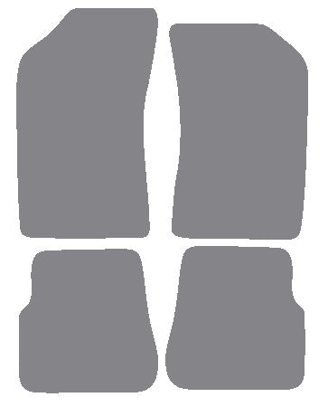 Peugeot 205 /309 1983-1995 Grey Premium Carpet Tailored Car Mats NV HITECH