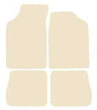Peugeot 106 1991-1999 Beige Luxury Velour Tailored Car Mats NV HITECH