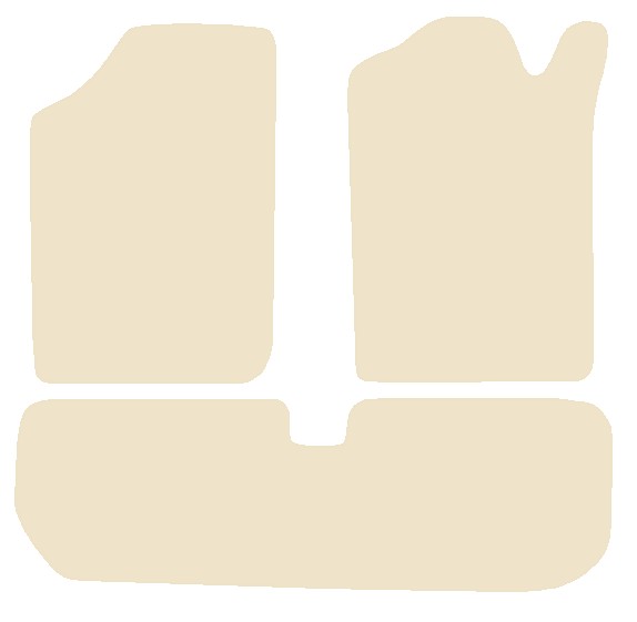 Peugeot 305 1983-1988 Beige Luxury Velour Tailored Car Mats NV HITECH