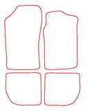 Peugeot 306 Cabriolet 1994-2003 Tailored VS Rubber Car Mats