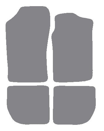 Peugeot 306 Cabriolet 1994-2003 Grey Premium Carpet Tailored Car Mats NV HITECH