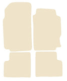 Peugeot 406 1996-2004 Beige Luxury Velour Tailored Car Mats NV HITECH
