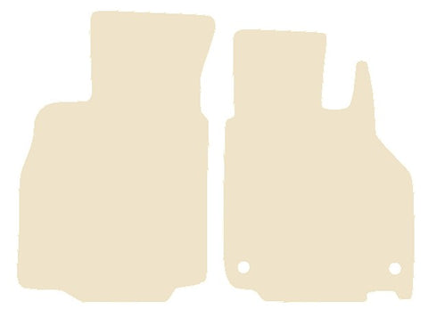 Porsche Boxster (986) 1996-2004 Beige Luxury Velour Tailored Car Mats NV HITECH