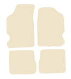 Peugeot 106 2000-2004 Beige Luxury Velour Tailored Car Mats NV HITECH