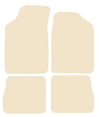 Peugeot 106 Rallye Series 2 1997-2003 Beige Luxury Velour Tailored Car Mats NV HITECH