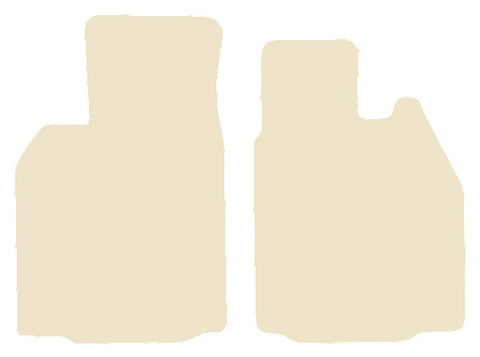 Porsche Boxster (987) 2005-2012 Beige Luxury Velour Tailored Car Mats NV HITECH