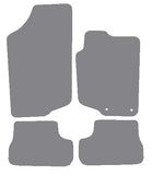 Peugeot 207 CC 2007 onwards Grey Premium Carpet Tailored Car Mats NV HITECH