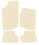 Peugeot 207 CC 2007 onwards Beige Luxury Velour Tailored Car Mats NV HITECH