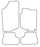 Peugeot 207 CC 2007 onwards Tailored VS Rubber Car Mats