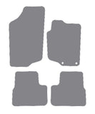 Peugeot 207 2006-2014 Grey Premium Carpet Tailored Car Mats NV HITECH