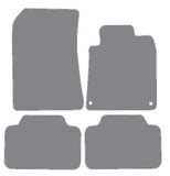 Peugeot 407 2004-2011 Grey Premium Carpet Tailored Car Mats NV HITECH