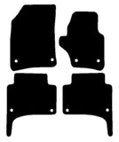 Porsche Cayenne 1st generation (Round Fixings) 2003-2010 Black Tailored Carpet Car Mats NV HITECH