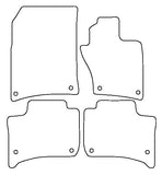 Porsche Cayenne - 2nd Generation 2010-2018 Tailored VS Rubber Car Mats
