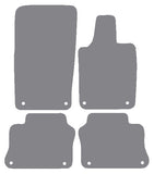 Porsche Panamera (970) SWB 2009-2016 Grey Premium Carpet Tailored Car Mats NV HITECH