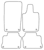 Porsche Panamera (970) SWB 2009-2016 Tailored VS Rubber Car Mats