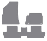 Peugeot 3008 2008-2016 Grey Premium Carpet Tailored Car Mats NV HITECH