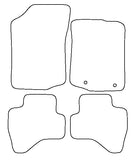 Peugeot 108 2014 onwards Tailored VS Rubber Car Mats