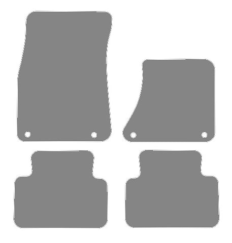 Porsche Macan 2014 onwards Grey Premium Carpet Tailored Car Mats NV HITECH