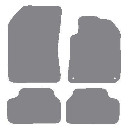 Peugeot 308 2013-2021 Grey Premium Carpet Tailored Car Mats NV HITECH