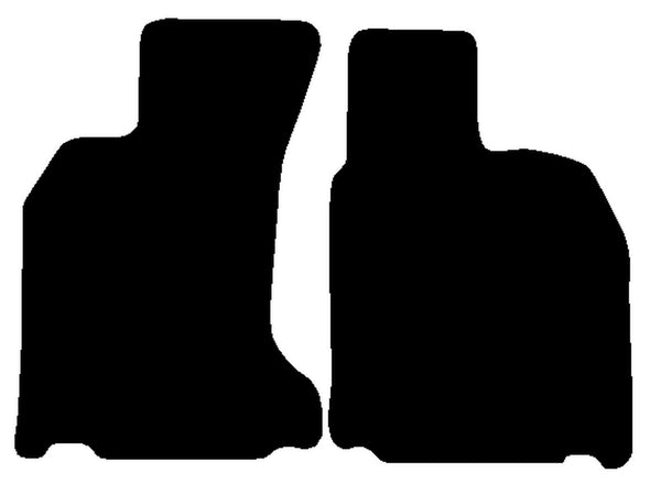 Porsche Boxster (987) With Bose Speakers In Passenger Footwell 2004-2012 Black Luxury Velour Tailored Carpet Car Mats NV HITECH