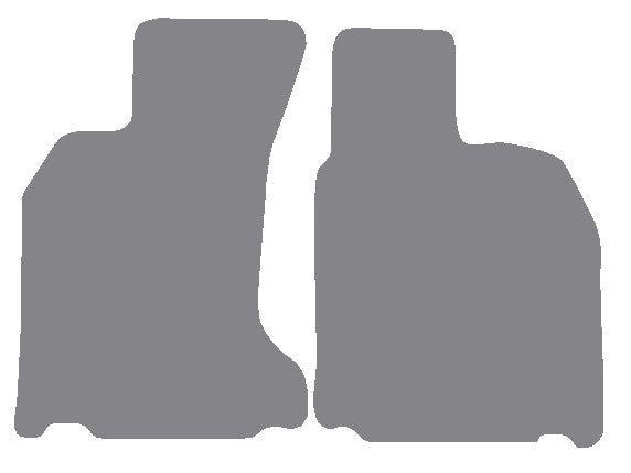Porsche Boxster (987) With Bose Speakers In Passenger Footwell 2004-2012 Grey Luxury Velour Tailored Carpet Car Mats NV HITECH