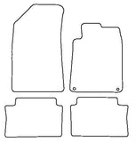 Peugeot 508 SW 2011-2019 Tailored VS Rubber Car Mats