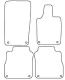 Porsche Panamera (970) LWB 2009-2016 Tailored VS Rubber Car Mats
