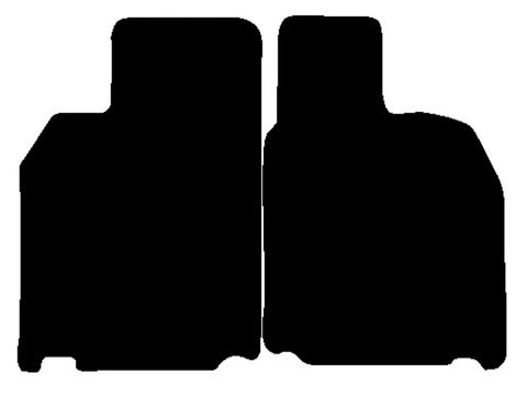 Porsche Cayman (987) 2006-2012 Black Luxury Velour Tailored Car Mats NV HITECH