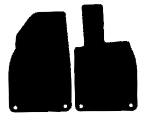 Porsche Cayman (981) 2012-2016 Black Premium Carpet Tailored Car Mats NV HITECH