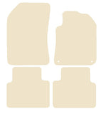 Peugeot 308SW Estate / Stationwagon 2013-2021 Beige Luxury Velour Tailored Car Mats NV HITECH