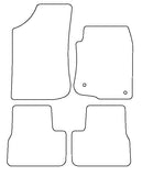 Peugeot 2008 2013-2019 Tailored VS Rubber Car Mats