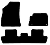 Peugeot 5008 2009-2017 Black Luxury Velour Tailored Car Mats NV HITECH