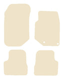Peugeot 208 2019 onwards Beige Luxury Velour Tailored Car Mats NV HITECH