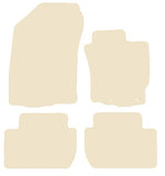 Peugeot 4007 2007-2012 Beige Luxury Velour Tailored Car Mats NV HITECH