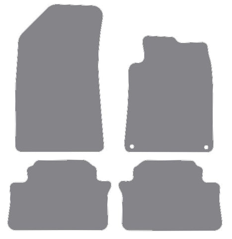 Peugeot 508 2011-2019 Grey Premium Carpet Tailored Car Mats NV HITECH