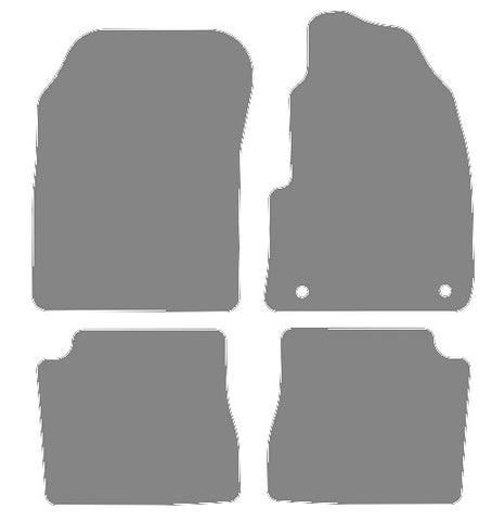 Peugeot e-2008 Electric 2019 onwards Grey Premium Carpet Tailored Car Mats NV HITECH