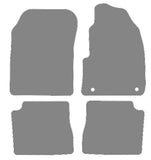Peugeot e-2008 Electric 2019 onwards Grey Luxury Velour Tailored Carpet Car Mats NV HITECH