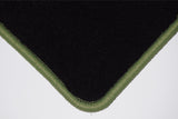 Mercedes S Class (W116) Saloon 1972-1981 Black Premium Carpet Tailored Car Mats HITECH