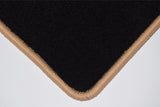 Triumph TR5 / TR6 1967-1976 Black Premium Carpet Tailored Car Mats HITECH